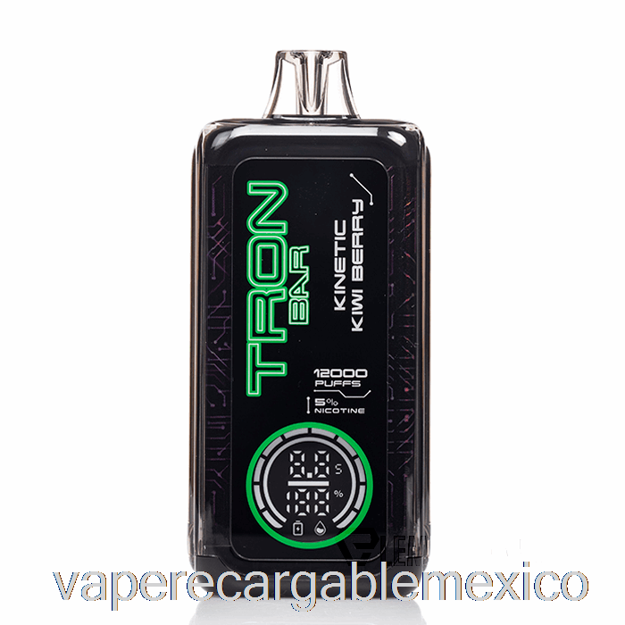 Vape Recargable Tron ​​bar 12k Desechable Cinético Kiwi Berry